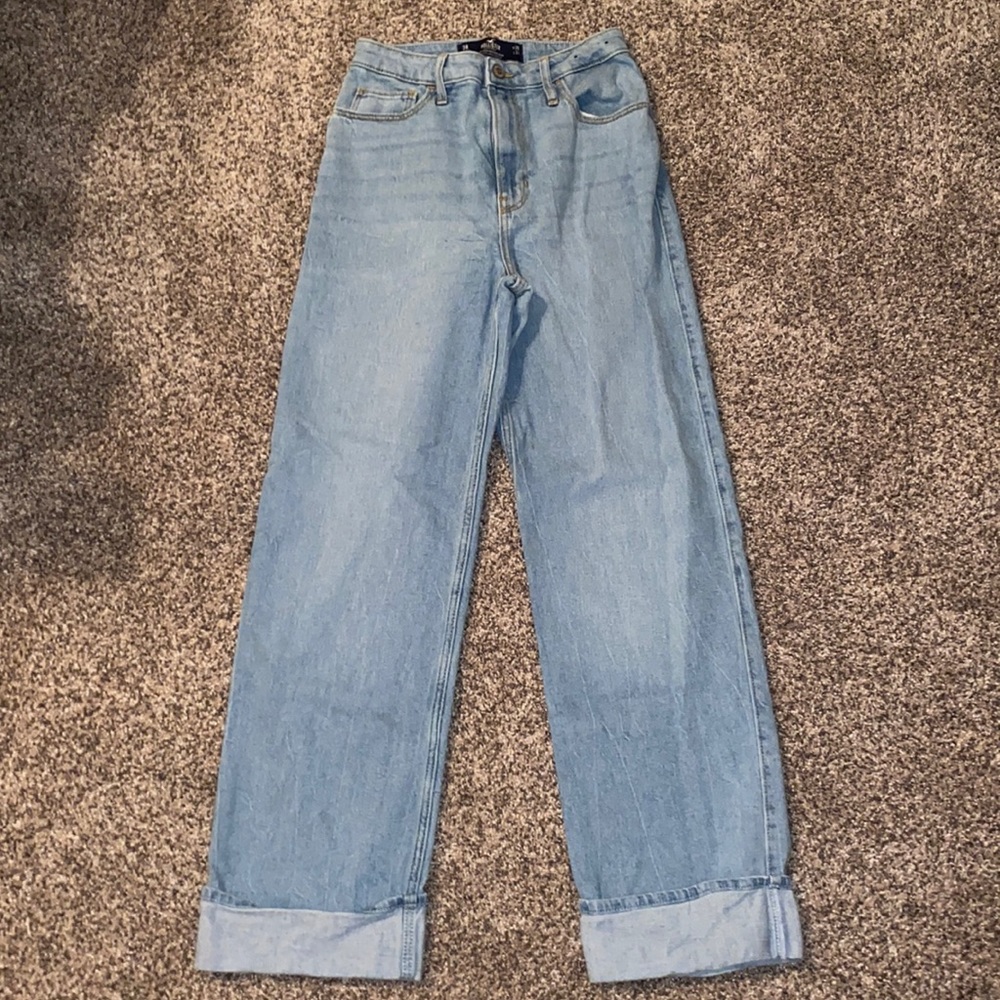 ultra high rise dad jeans